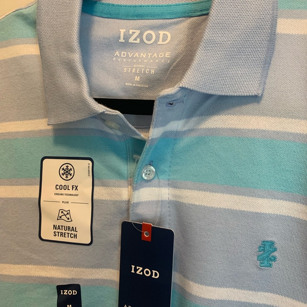 NWT IZOD Mens Lightweight summer polo